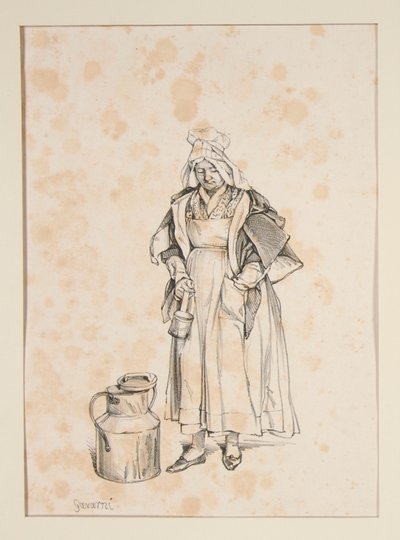Laitiere da Paul Gavarni