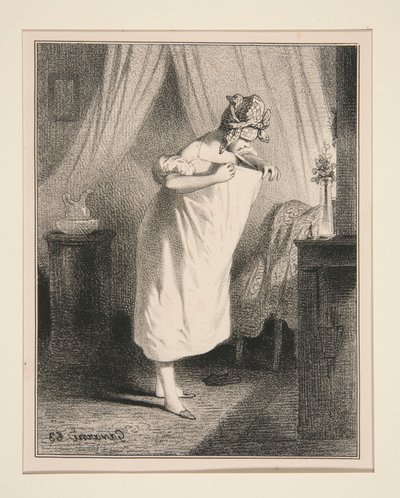 La ricerca di L da Paul Gavarni