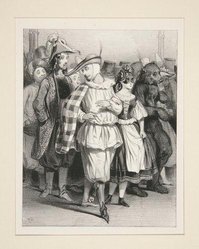 Il ballo Musard da Paul Gavarni