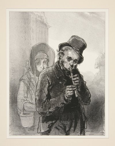 Il flageolet da Paul Gavarni
