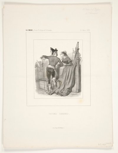 Il torero da Paul Gavarni
