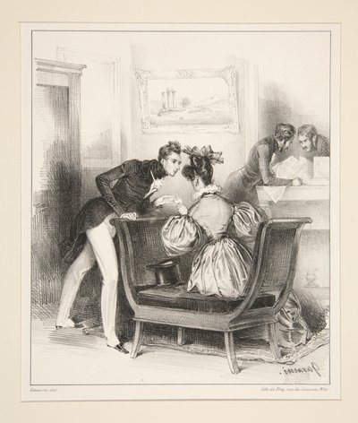 Il ghiaccio da Paul Gavarni