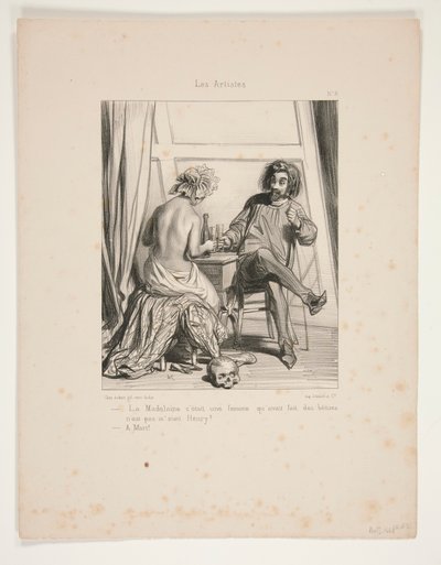 La Maddalena da Paul Gavarni