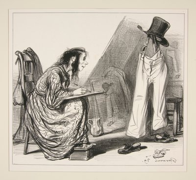 La pittura da Paul Gavarni