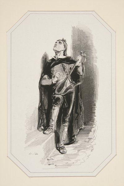 La Serenata da Paul Gavarni