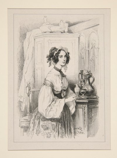 Il pranzo da Paul Gavarni