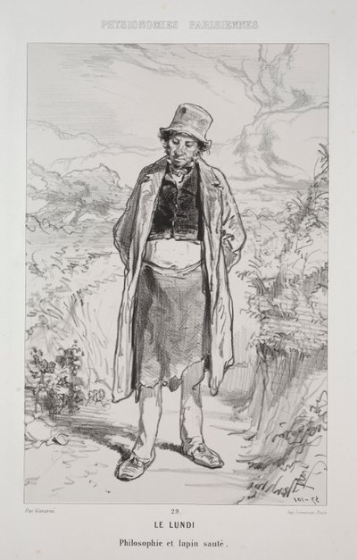 Il lunedì da Paul Gavarni