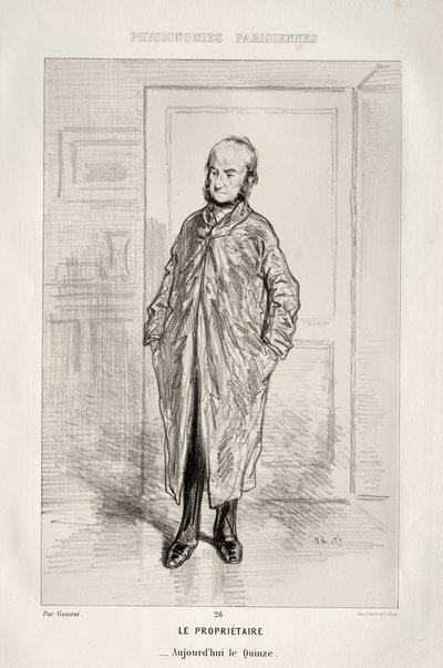 Il Proprietario da Paul Gavarni