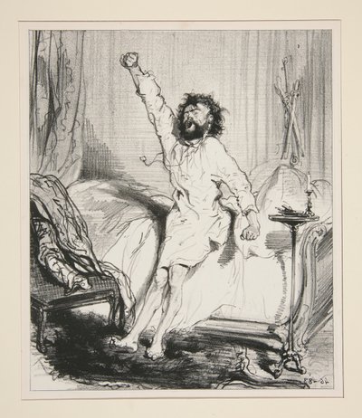 Il risveglio del leone da Paul Gavarni