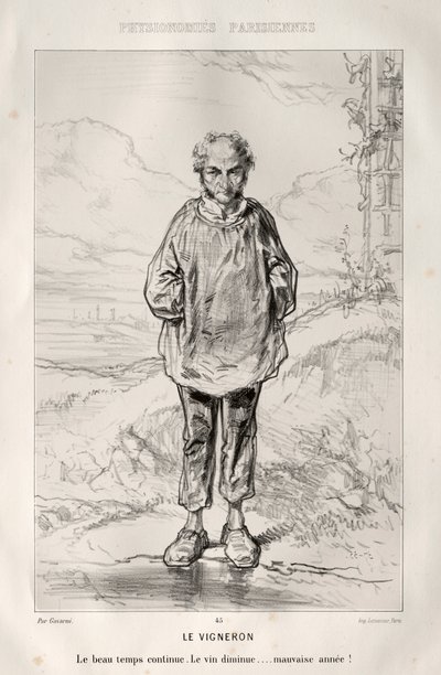 Il Vignaiolo da Paul Gavarni