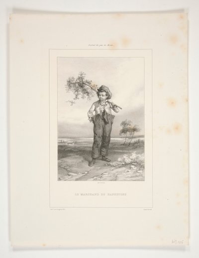 Le marchand de hannetons da Paul Gavarni