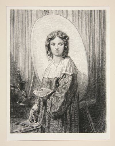 Le donne artiste / Mistress Diana S... da Paul Gavarni