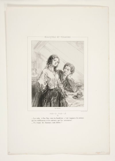 Les robe da Paul Gavarni