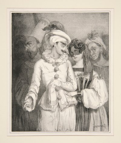 Mascherata da Paul Gavarni
