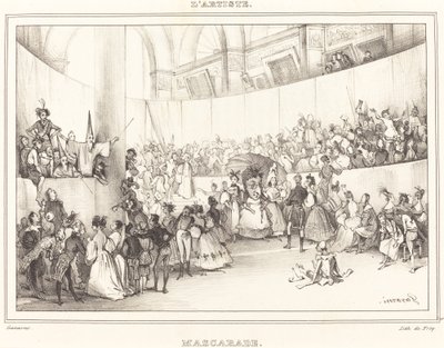 Mascherata da Paul Gavarni