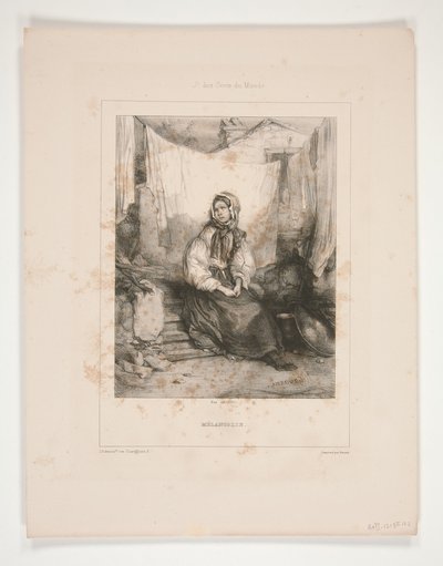 Malinconia da Paul Gavarni