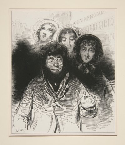 Le mie figlie mi somigliano: loro n da Paul Gavarni