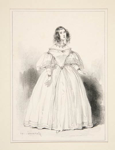 Mme. Anna Thillon da Paul Gavarni