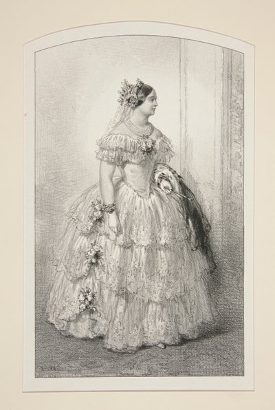 Mme. la Principessa Mathilde da Paul Gavarni