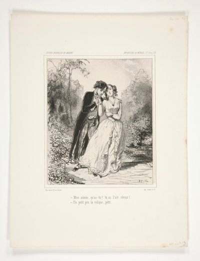 Mon aimée, qu da Paul Gavarni