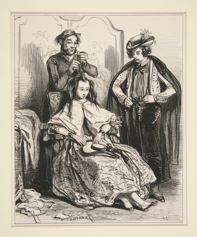 No. 25 - Il Carnevale - C da Paul Gavarni
