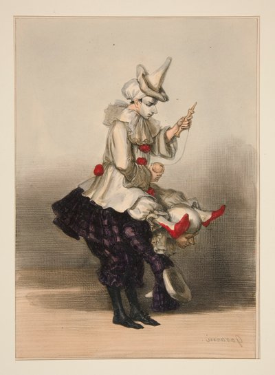 Paillasse e Pierrot da Paul Gavarni