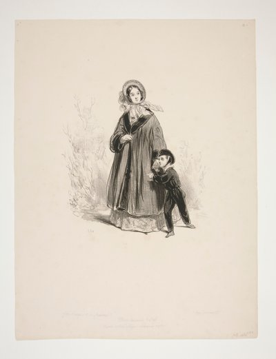 PELISSE DI CACHEMIRE (Delisle) da Paul Gavarni