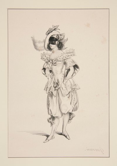 Pierrot da Paul Gavarni