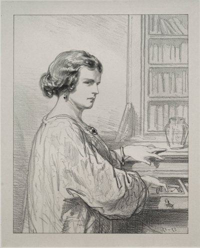 Par-ci, par-là: La chiave del boudoir apre molti segreti, 1854-1856 da Paul Gavarni