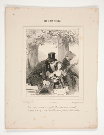 Petit amour, comment s da Paul Gavarni