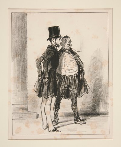 Piccolo zio, vedi, volevo dirti da Paul Gavarni