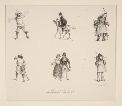 Piccole figure XVI. da Paul Gavarni