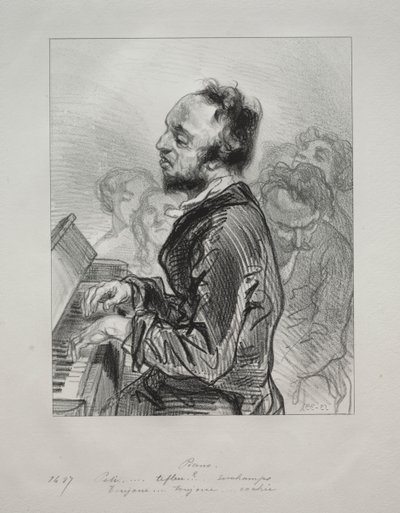 Pianoforte da Paul Gavarni