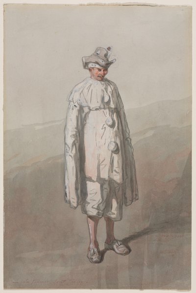 Pierrot da Paul Gavarni