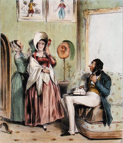 Desiderio di una donna incinta da Paul Gavarni
