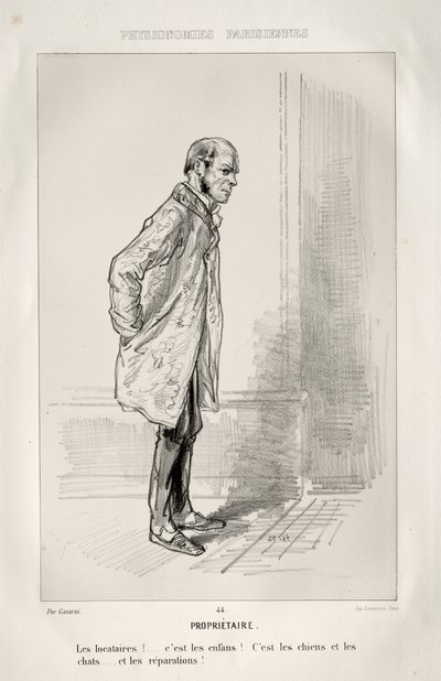 Proprietario da Paul Gavarni