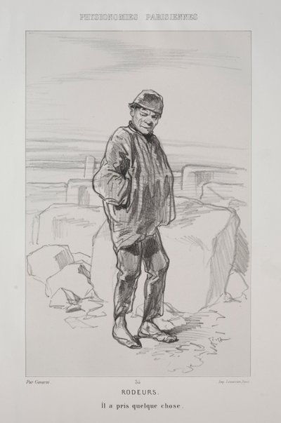 Rodeurs da Paul Gavarni