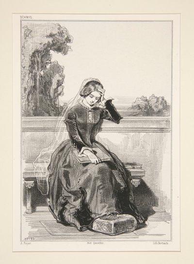 Rosa di Tannebourg da Paul Gavarni