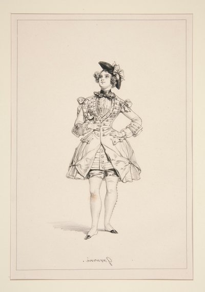 Soldato delle guardie da Paul Gavarni
