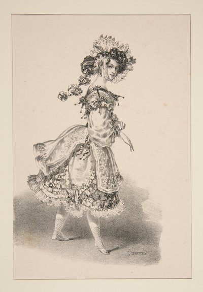 Soubrette da Paul Gavarni