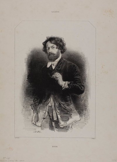 Autoritratto da Paul Gavarni