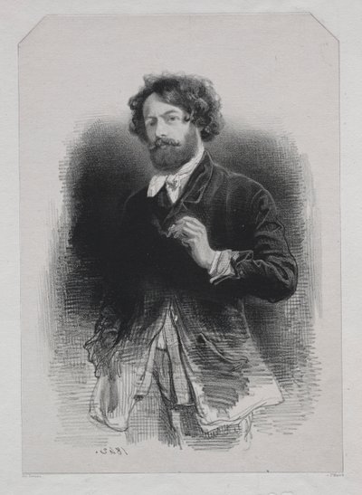 Autoritratto da Paul Gavarni