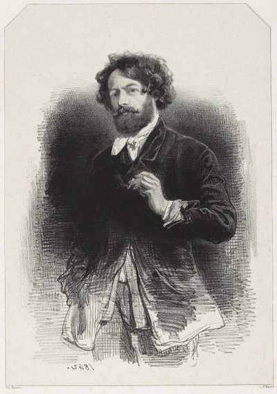Autoritratto da Paul Gavarni