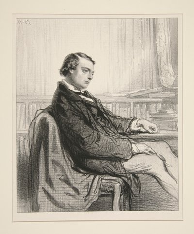 Theodore de Banville da Paul Gavarni