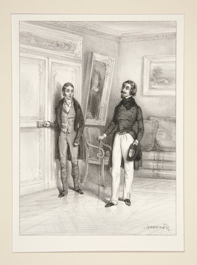 Una falsa mossa. Pagina 335. da Paul Gavarni