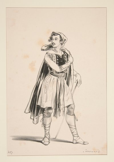 VALENCIEN. Berretto di lana. da Paul Gavarni