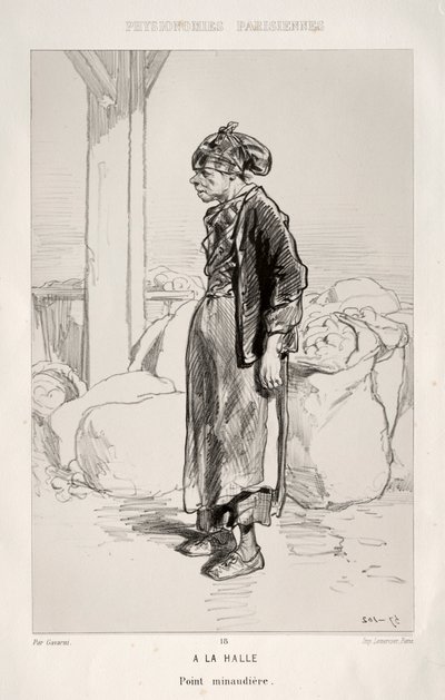 Alla Halle da Paul Gavarni