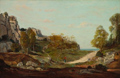 Paesaggio a Saint-André, vicino a Marsiglia da Paul Guigou