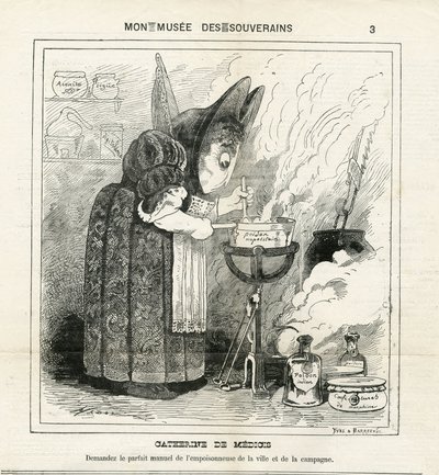 Illustrazione di Hadol in The Charivari da Paul Hadol