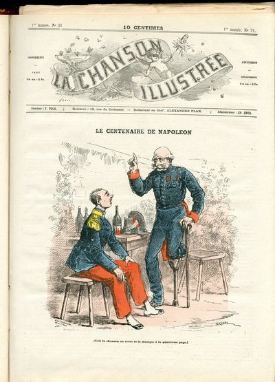 La Chanson illustrée (rivista), numero 21 da Paul Hadol